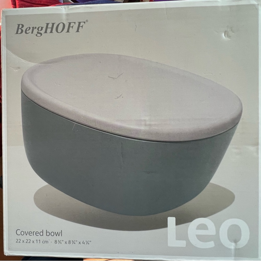 Bowl with cover